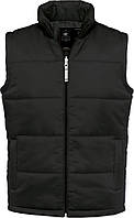 Жилетка чоловіча, унісекс, без рукавів B&C Bodywarmer Чорний 2XL