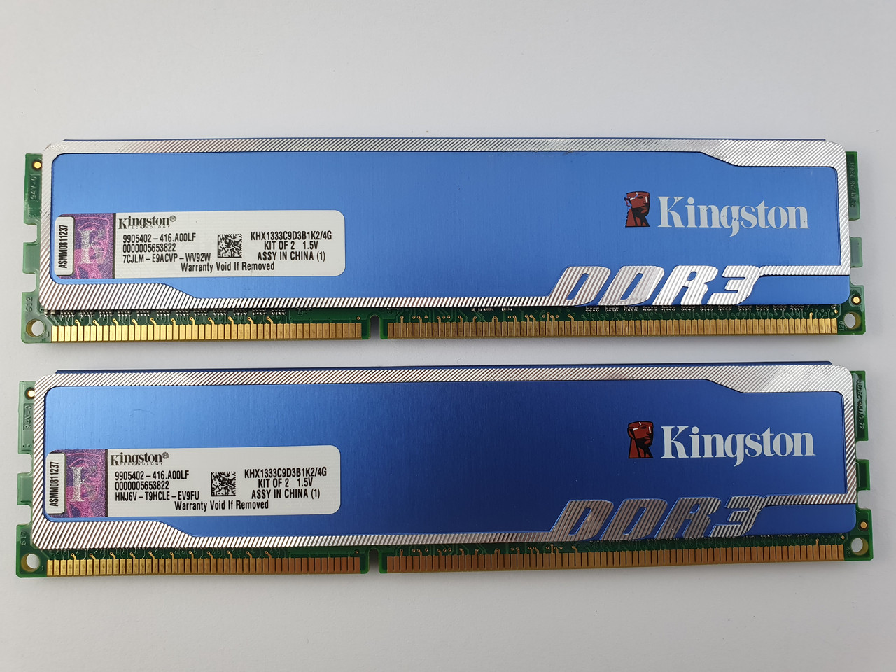 4gb Ddr3 1333 Khx1333c9d3b1k2 Комплект оперативной памяти Kingston