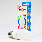 Світлодіодна лампа Biom BT-567 C37 6 W E27 3000 K матова, фото 3