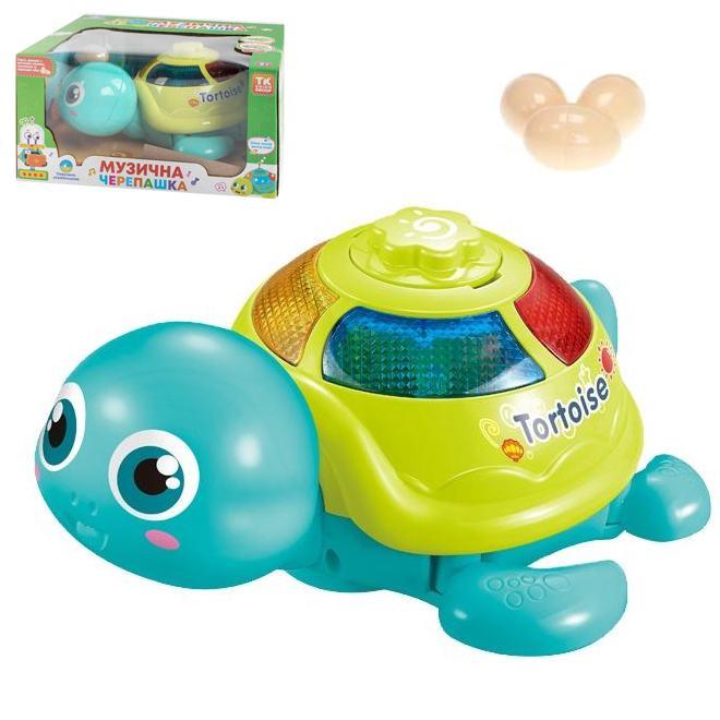 Музична іграшка "Черепашка" (відкладає яйця, укр. озвучування) арт. 11624, фото 1