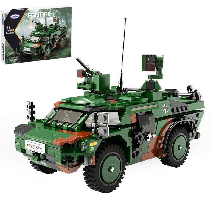 Конструктор — військова броньована машина "Fennek" (692 деталі) арт. ХВ 06053, фото 1