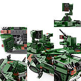 Конструктор — військова броньована машина "Fennek" (692 деталі) арт. ХВ 06053, фото 3