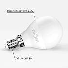Світлодіодна лампа Biom BT-566 G45 6W E14 4500 К матова, фото 3