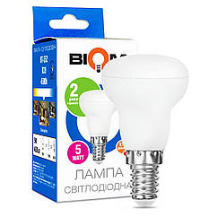 Світлодіодна лампа Biom BT-552 R39 5W E14 4500К матова