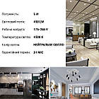 Світлодіодна лампа Biom BT-552 R39 5W E14 4500К матова, фото 5