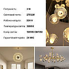 Світлодіодна лампа Biom G9 3 W 2835 PC 3000 K AC220, фото 5