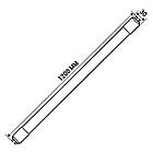 Світлодіодна лампа Biom T8-GL-1200-18W NW 4200 K G13 скло матове, фото 5