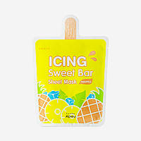 Тканевая маска для лица с экстрактом ананаса A'pieu Icing Sweet Bar Sheet Mask Pineapple, 21 г