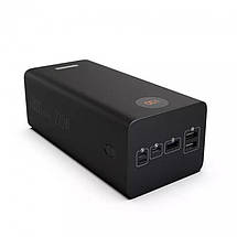 Зовнішній акумулятор Romoss PEA60 60000 mAh (3USB + Type-C) зі швидким заряджанням 22.5W SCP QC 3.0 PD3.0, чорний, фото 5