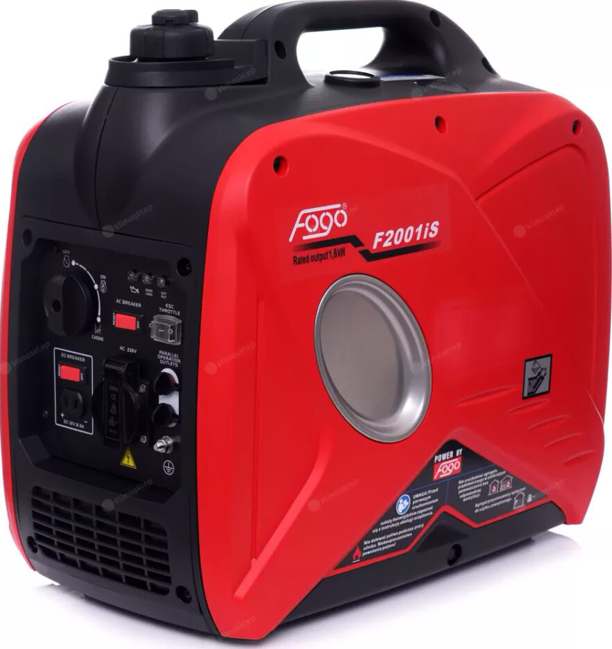 Профессиональный генератор инверторный бензиновый FOGO F2001IS : 1.6/1.8 кВт(1678802506)(821985809756) - фото 2 - id-p1735221984