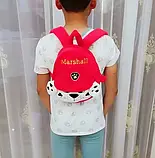 Дитячий плюшевий рюкзак Щенячий патруль для малюка, фото 3