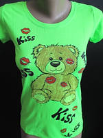 Мила футболка з ведмедиком  