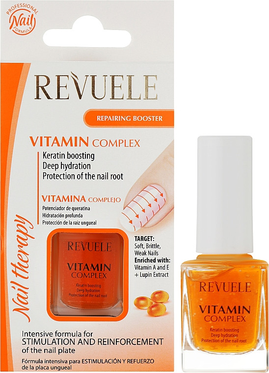 Вітамінний комплекс для нігтів Revuele Nail Therapy Vitamin Complex, фото 1