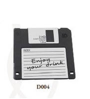 Костер The Bars Floppy Disk 10х10 см каучук (D004)