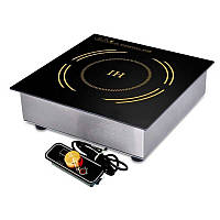 Плита індукційна КИЙ-В Трейд 1 конфорка 34х34 см склокераміка (HJ018-P35XK)