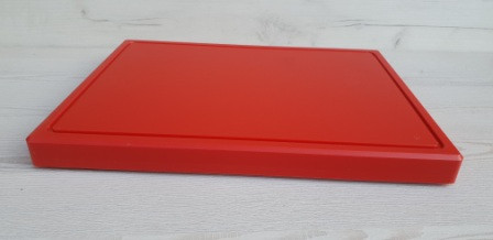 Дошка кухонна CMP червона 40х30 см h3 см пластик (40303Red ST), фото 1