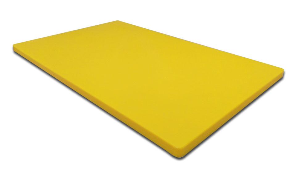 Дошка кухонна CMP Yellow жовта 20х20 см h2 см пластик (20202Yellow)