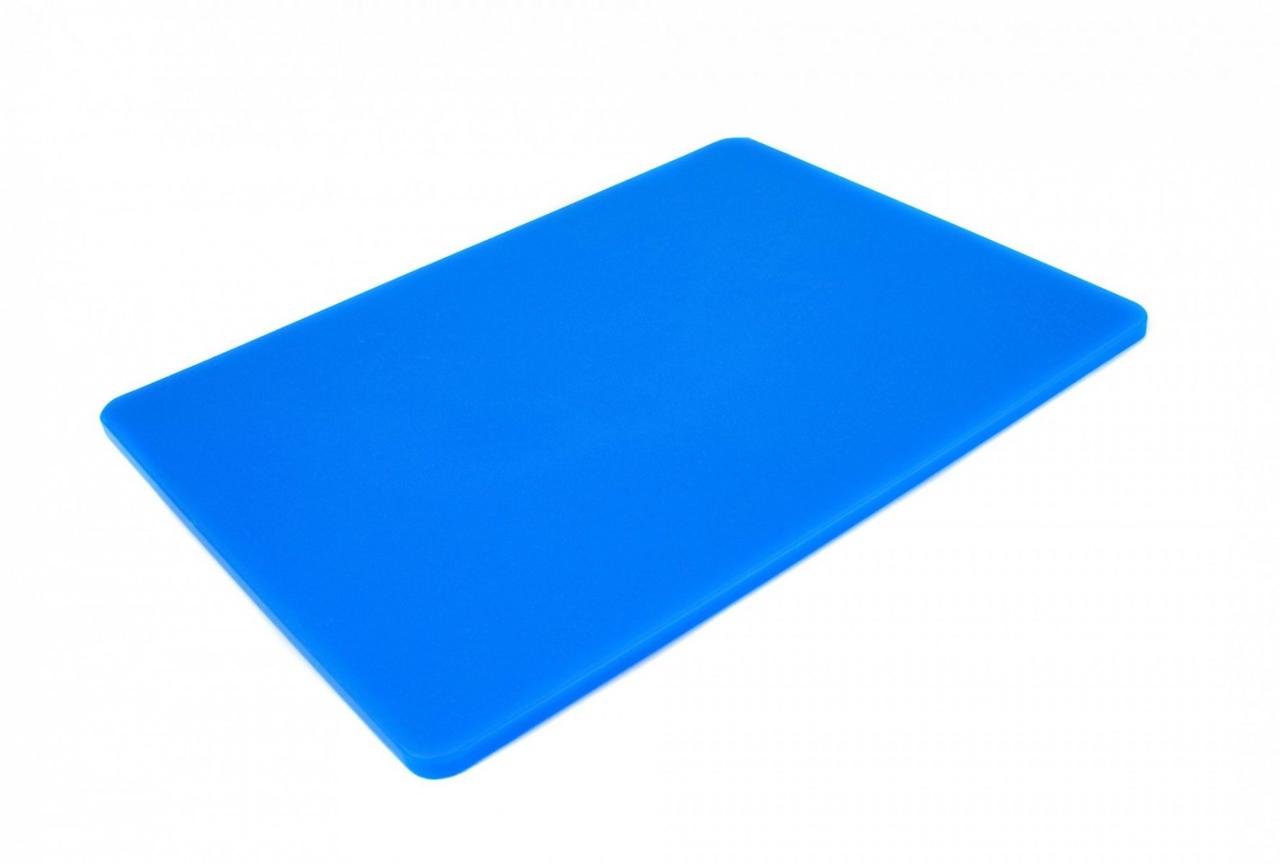 Дошка кухонна One Chef синя 40х30 см h1 см ldpe (поліетилен низької щільності) (113051)