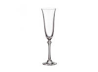 Набор бокалов для шампанского Bohemia Alexandra/Asio 6 штук 190мл богемское стекло (1SD70/00000/190)