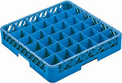 Касета для посуду. машин Sunnex для скла 36 ялинів 50х50 см h10,4 см (11360)