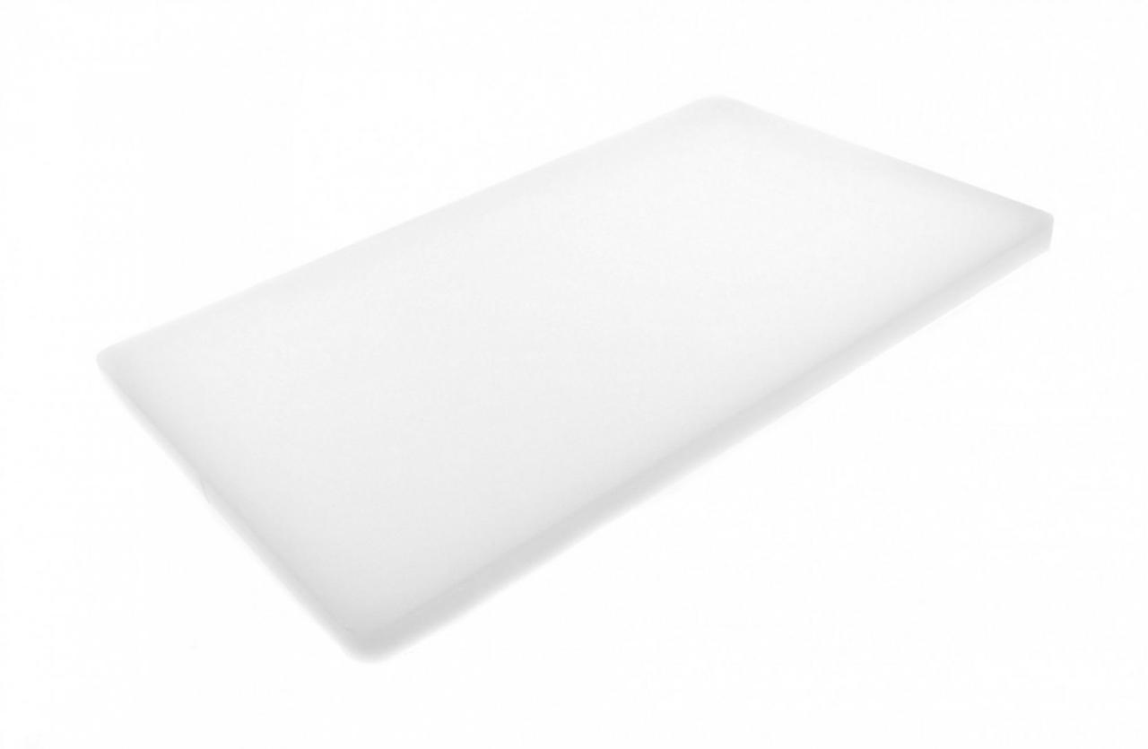 Дошка кухонна One Chef біла 50х30 см h20 см ldpe (поліетилен низької щільності) (113028)