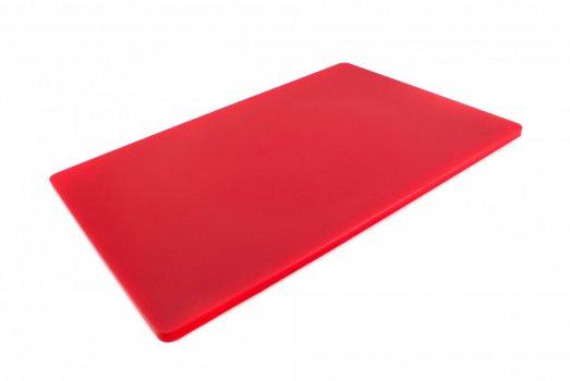 Дошка кухонна One Chef червона 60х40 см h1,3 см ldpe (поліетилен низької щільності) (113037)