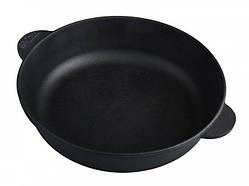 Сковорода Brizoll Моноліт з двома ручками d26 см h6 см чавун (M2660U)