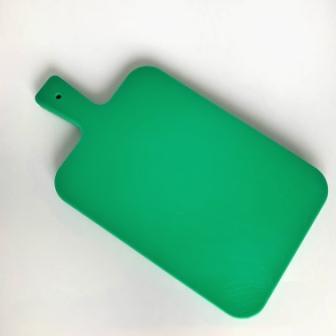 Дошка кухонна CMP Green зелена з ручкою 28х20 см h1,5 см пластик (R282015Green)