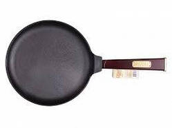 Сковорода для млинців Brizoll Оптима-Bordo d24 см h1,5 см чавун (02415-Р2)