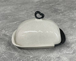 Масленка Ceramics Графіт Лайт 15,5х11 см h9 см (186405)