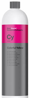 Барвник для автошампуню Koch Chemie Colorful Yellow, 1 л Жовтий