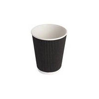 Склянка гофра Iris-Plast чорний 175 мл (102728)