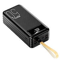 Павербанк ACL pw-44 50000 mAh Black, ACL Power Bank 50000 mAh, повербанк с фонариком