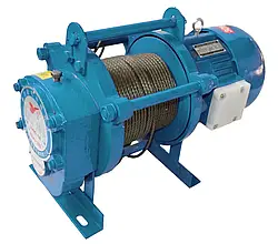 Лебідка електрична KRAISSMANN KCD 1500 (750/1500 кг, 50/25 м, 380 В, три фази)