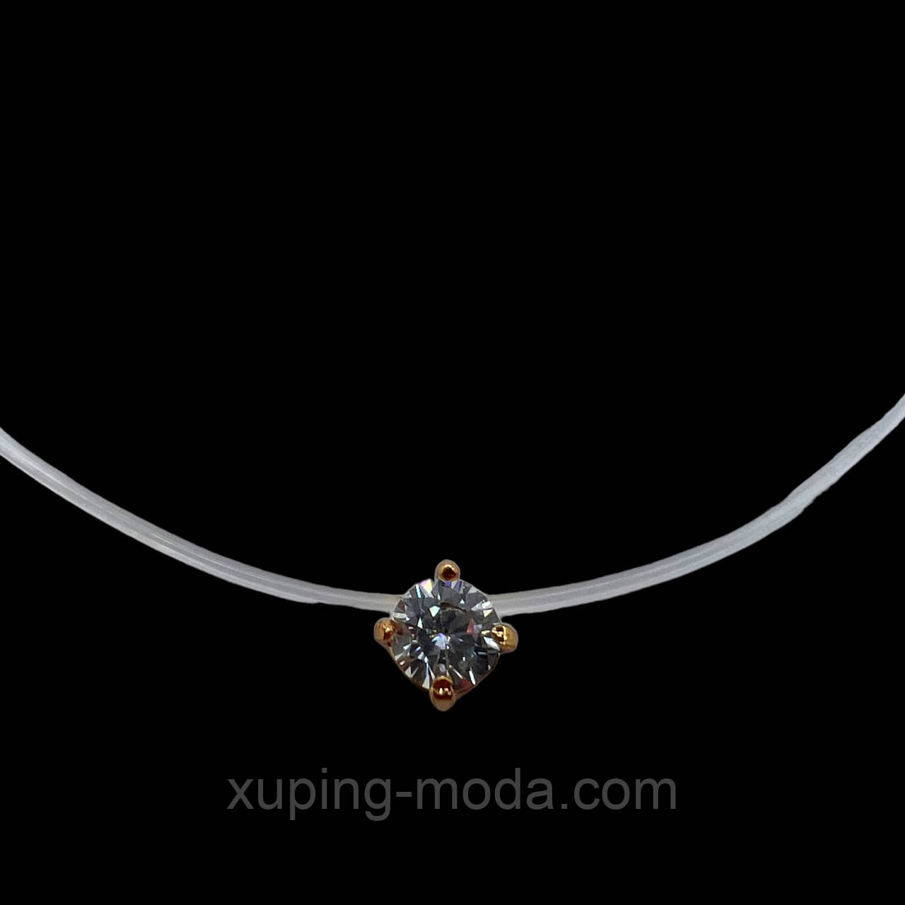 40+5 см х 4 мм. Леска xuping 18k