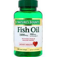 Fish Oil 1400 mg Nature's Bounty​, 39  капсул