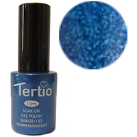 TERTIO гель - лак № 077(насыщеный ярко-синий с микроблесками) 10 мл
