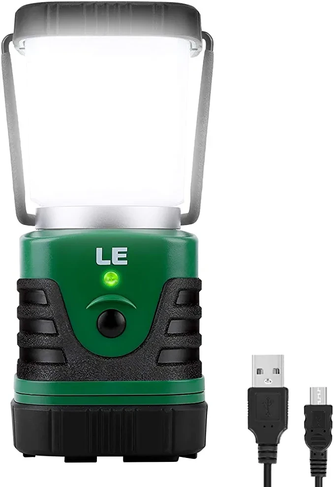 Кемпінговий портативний ліхтар USB Power Bank світлодіодний LE 1000Lm акумуляторний із зарядним пристроєм