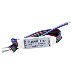 Підсилювач Biom RGB 12 V 12 A AMP-12-SMART 0623