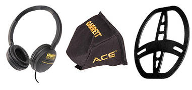 Безкоштовні аксесуари до Garrett Ace 400i - Навушники, захист на котушку, захист на блок