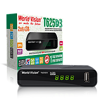 World Vision T625D3 цифровой эфирный DVB-T2 ресивер