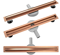 Трап для душу REA NEO 60 SLIM PRO BRUSHED COPPER *