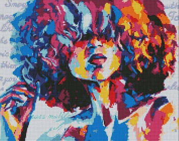 Алмазна мозаїка по номерам на холсті 40*50см Идейка АМО7233 Яскравий образ