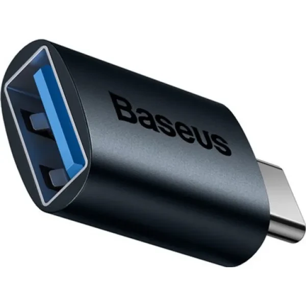 Кабельний перехідник Baseus Ingenuity Series Mini OTG Adaptor Type-C to USB-A Blue