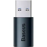 Кабельний перехідник Baseus Ingenuity Series Mini OTG Adaptor USB 3.1 to Type- Blue, фото 3