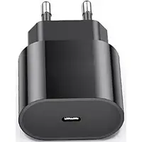 Адаптер питания для телефона ArmorStandart ABMHJ83 20W USB-C Power Adapter Black (ARM61365)