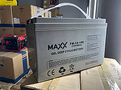 Акумулятор   ASUN DEEP CYCLE MAXX 100Аh 12V FM 12- 100A гелевий