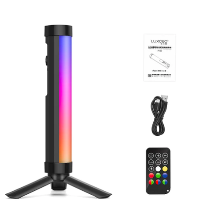 Відеосвітло RGB жезл Luxceo P100 RGBWW Tube з магнітним кріпленням, фото 1