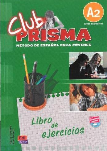 CLUB PRISMA A2 (ELEMENTAL) - LIBRO DEL EJERCICIOS PARA EL ALUMNO (SIN SOLUCIONES + CLAVE ACCESO WEB EVALUACION, фото 1
