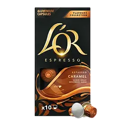 Nespresso капсули L'OR Caramel 8 (10 шт.) Франція Неспресо Льор карамель